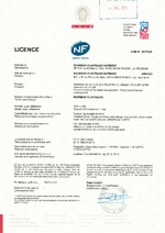 Certification TPC NF Ø 160